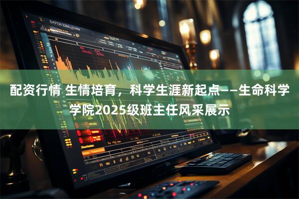 配资行情 生情培育，科学生涯新起点——生命科学学院2025级班主任风采展示
